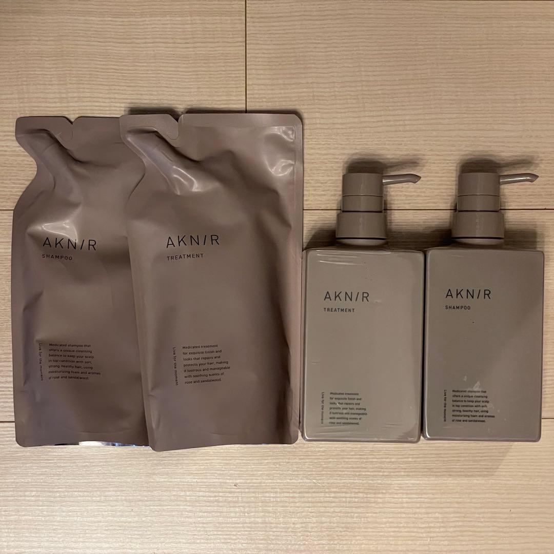AKNIRシャンプー トリートメント 本体・詰替セット - メルカリ
