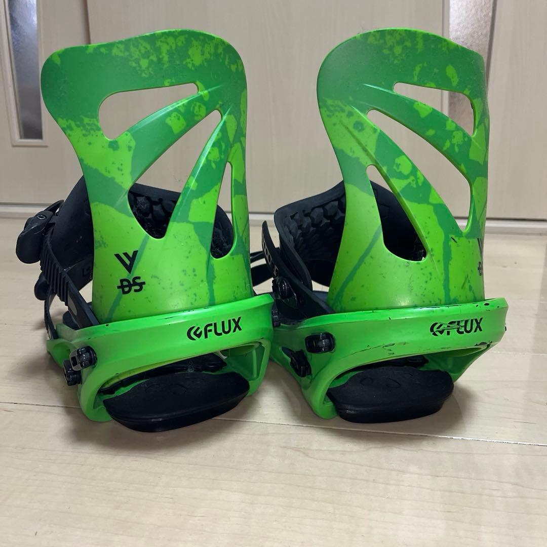 FLUX DS グリーン Mサイズ スノーボード ビンディング