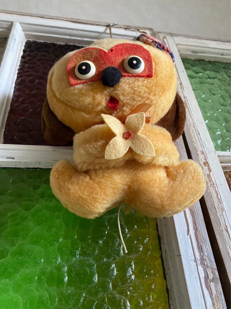 たぬき オルゴール 昭和レトロ ぬいぐるみ インテリア 当時物 - メルカリ