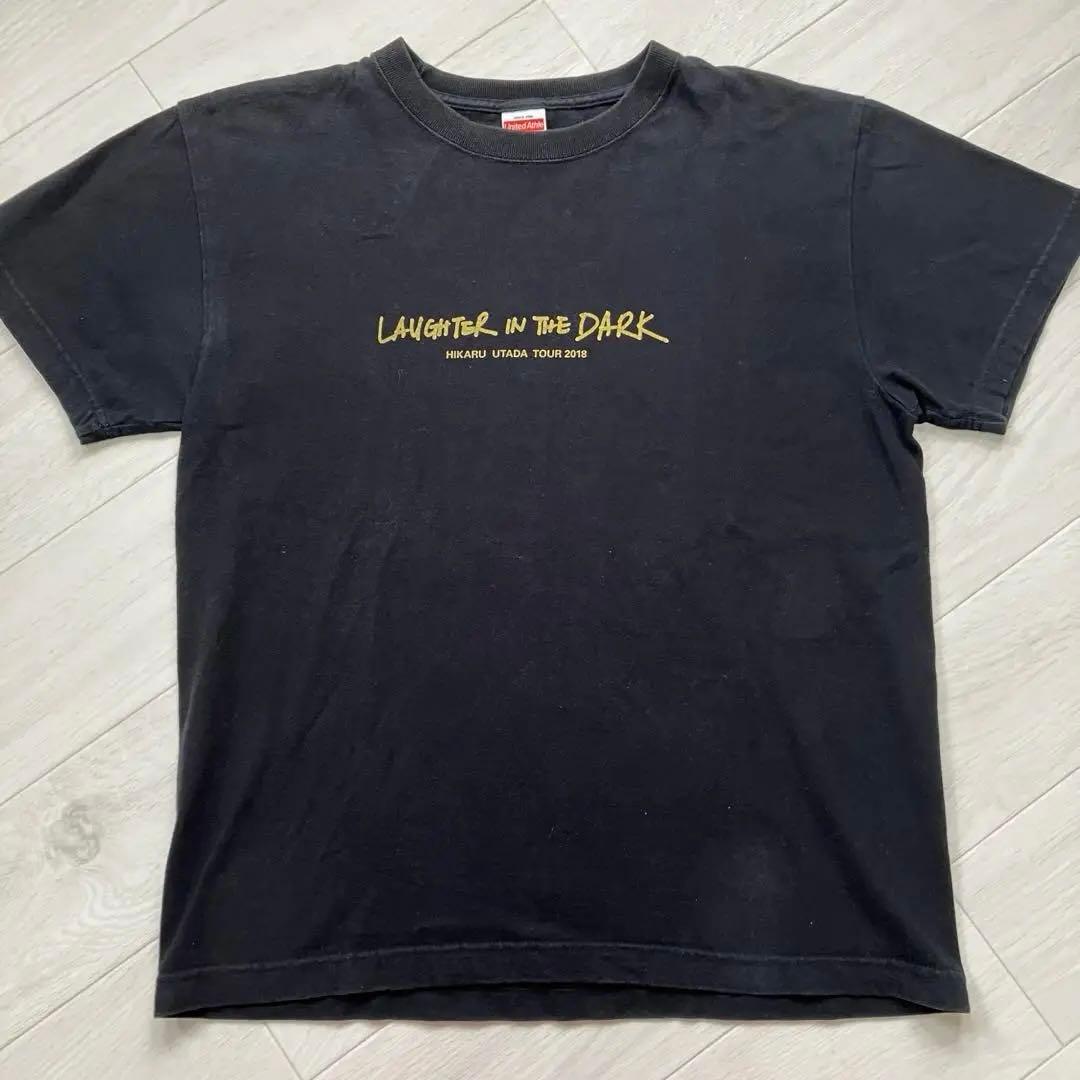 宇多田ヒカル 2018 ツアーグッズ Tシャツ 黒 Mサイズ - メルカリ