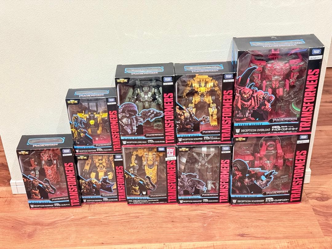 トランスフォーマー　スタジオシリーズ　デバステーター　9体セット レビュー：TFスタジオシリーズ（海外版） コンストラクティコン
