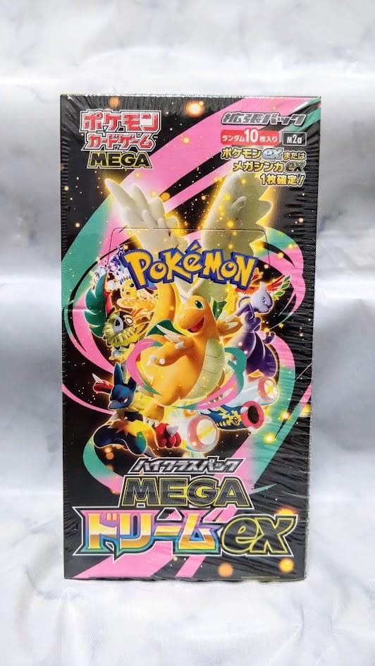 MEGAドリームex 1BOX シュリンク付き　ポケモンカード