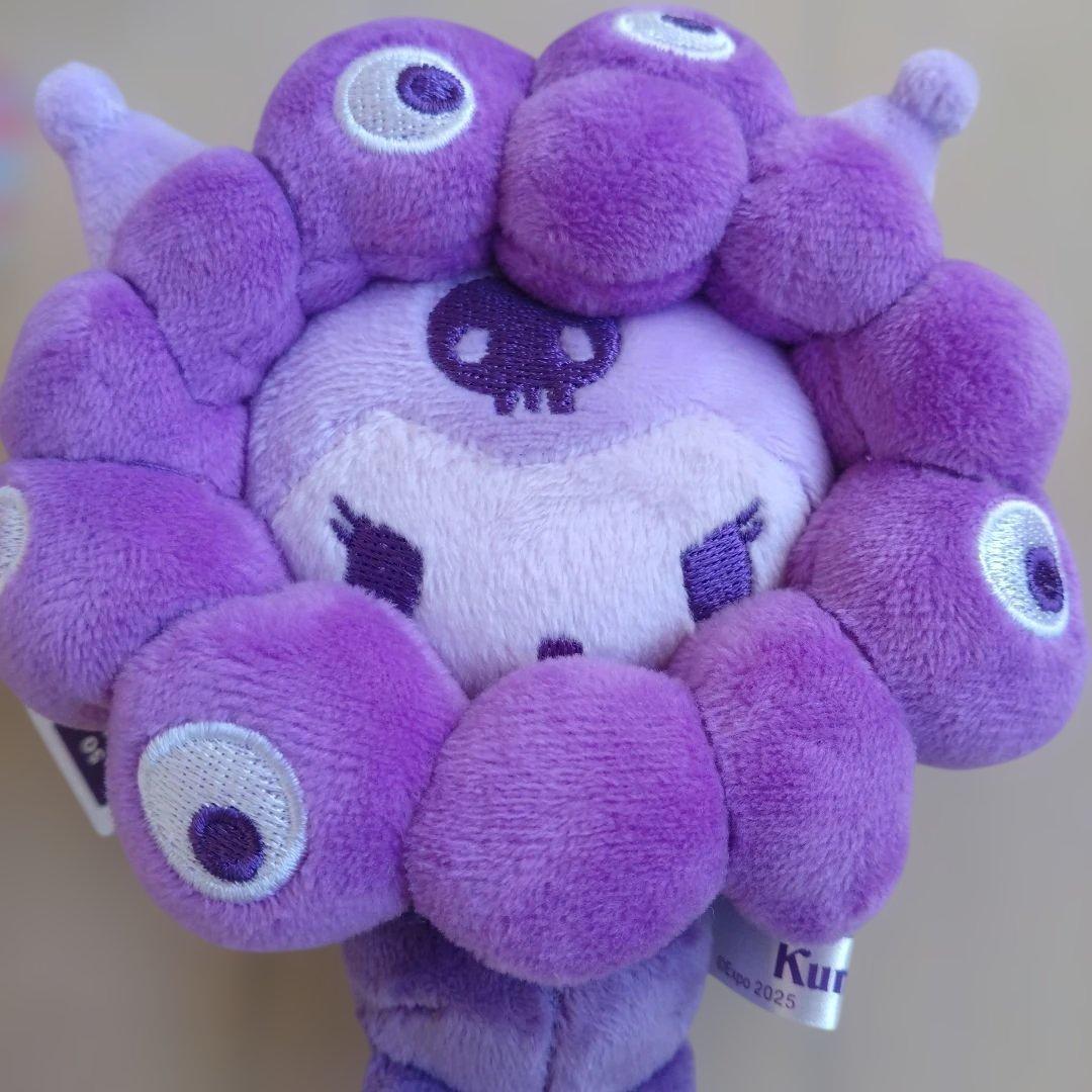 サンリオミャクミャクなりきりぬいぐるみカラビナ 推しカラー 7種