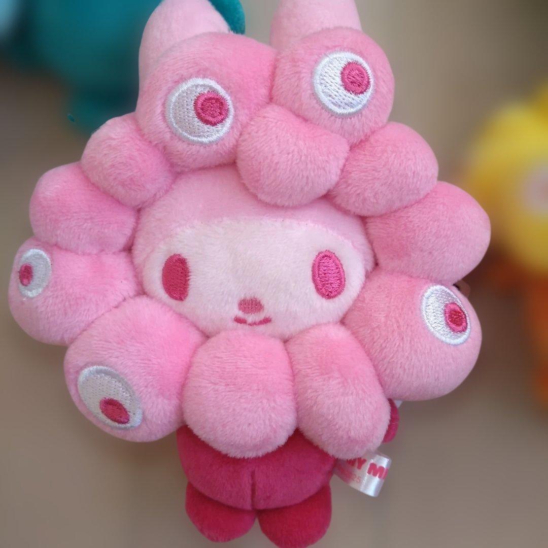 サンリオミャクミャクなりきりぬいぐるみカラビナ 推しカラー 7種