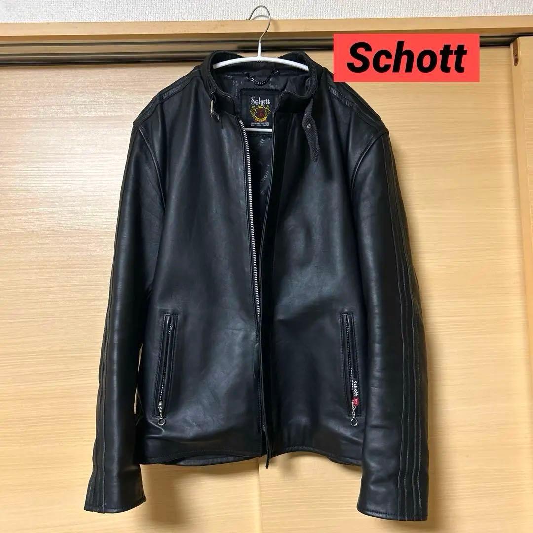 Schott シープスキン クラシックレーサー schott（ショット）の「Schott/ショット/SHEEP CLASSIC RACER/シープ