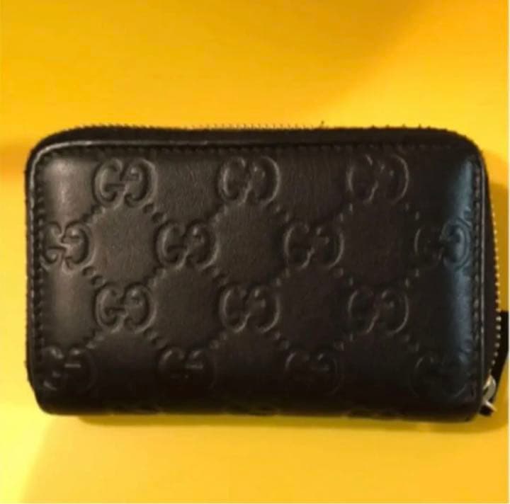 美品！　GUCCI カードホルダー ダブルG GUCCI グッチ カードケース カードホルダー 名刺入れ GG