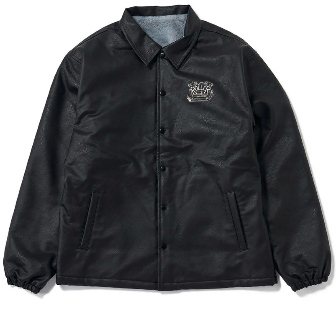ROLLER FAKE LEATHER COACH JACKET 木村拓哉着用 - メルカリ