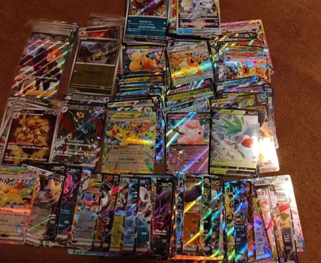 ポケカまとめ売り SR RR RRR S AR SSR マスボミラー 200枚↑ - メルカリ