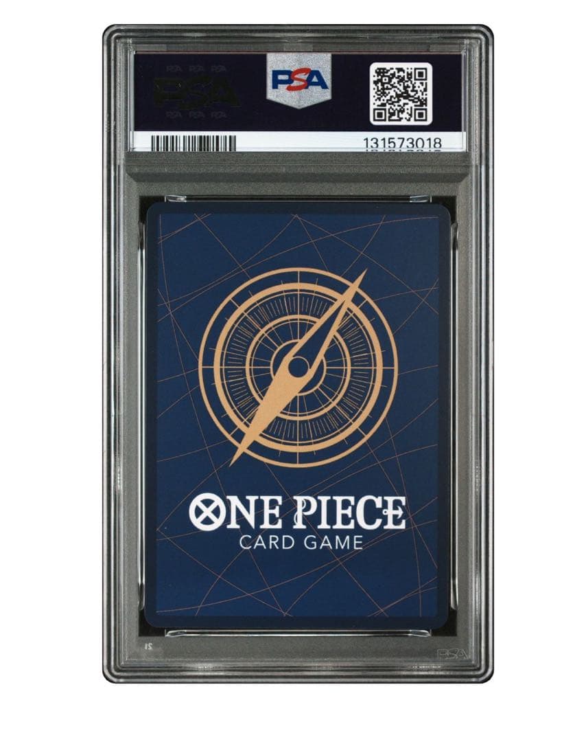 PSA9】 ワンピース 3周年 神速の拳 ルフィ SEC SP 銀ニカ 銀背景