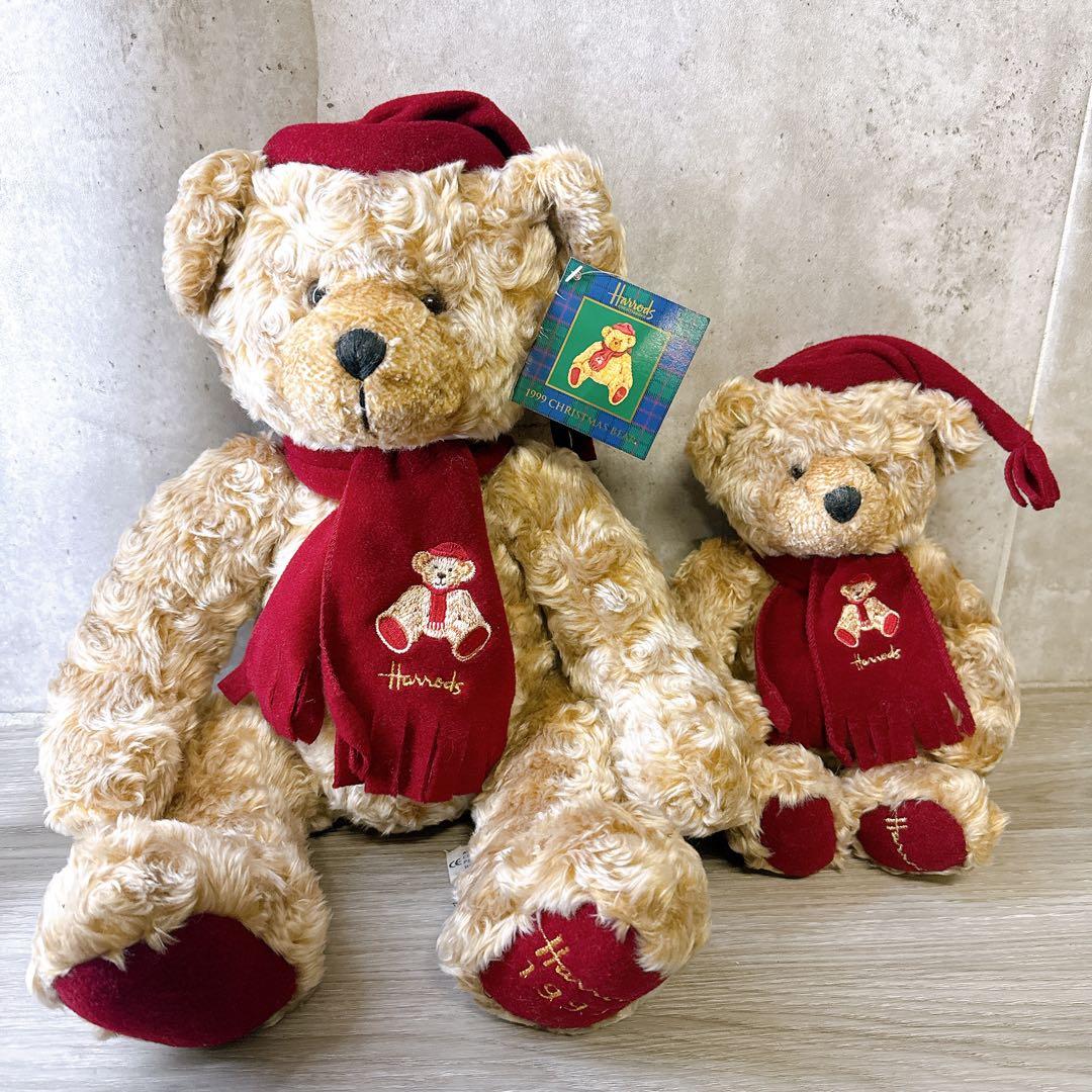 Harrods ハロッズ テディベア クリスマスベアー ジェイムズ - メルカリ