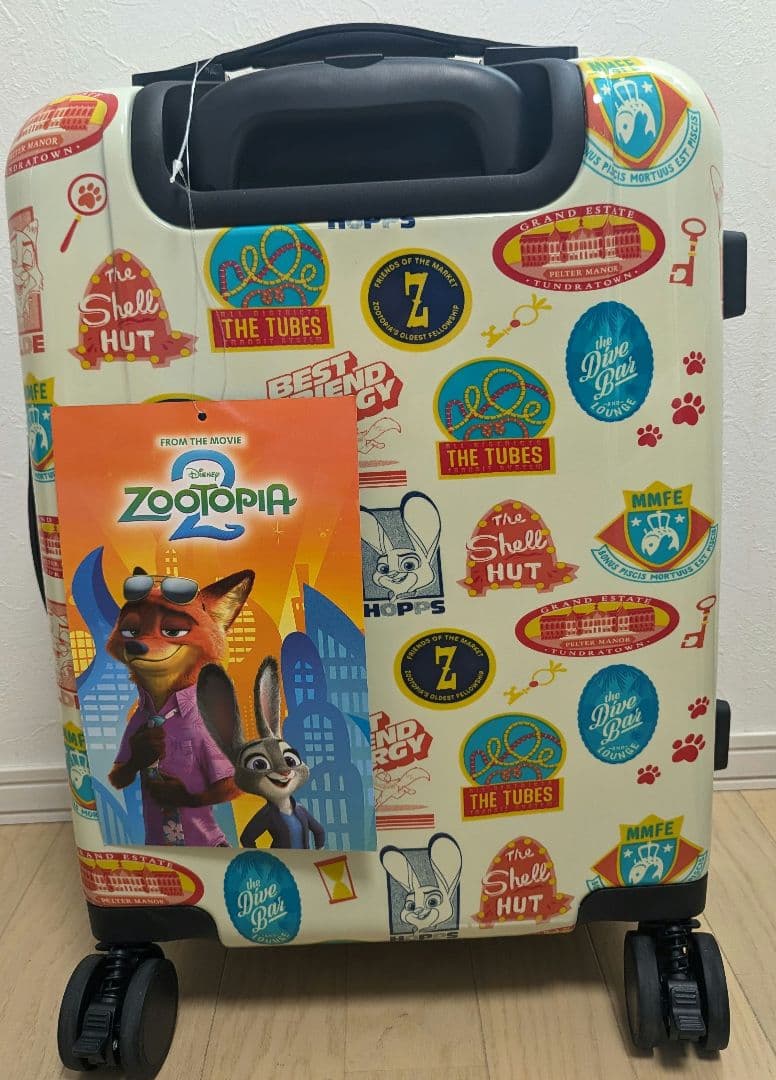 新品未使用　ズートピア　キャリーケース　ドンキ　ズートピア2