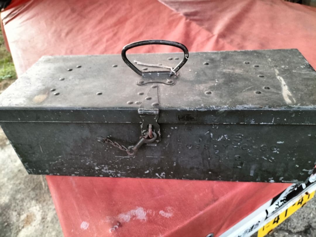 米軍　実物1942年　ツールボックス　工具箱