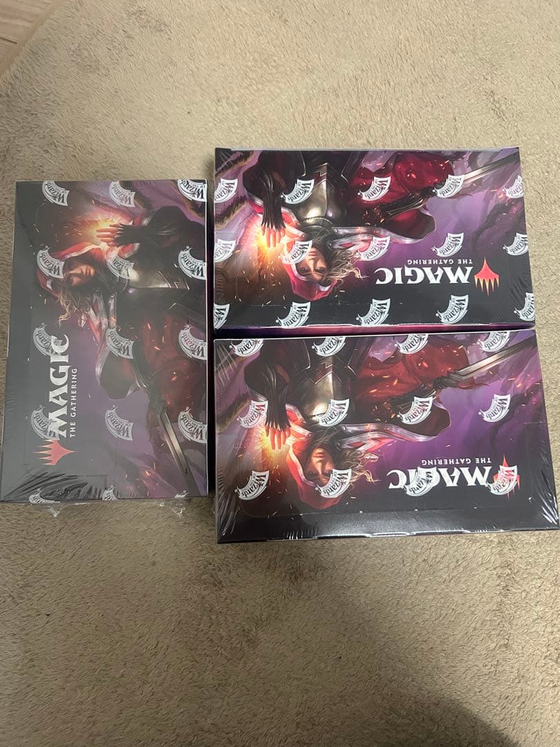 マジック：ザ・ギャザリング エルドレインの王権ボックス　日本語3箱