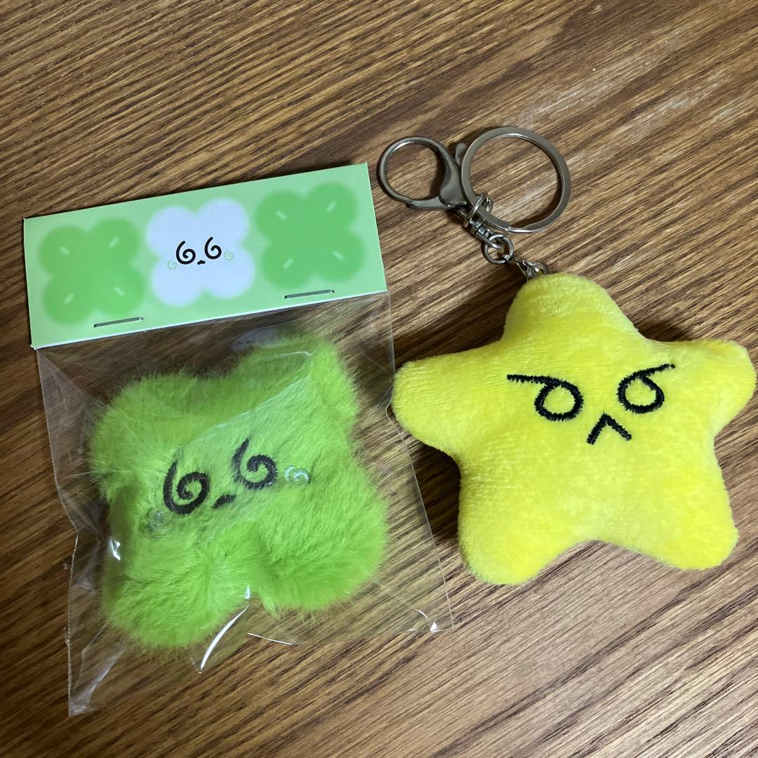 NCT ドヨン アンコールソロコンMD クローバーキーリング ぬいぐるみ