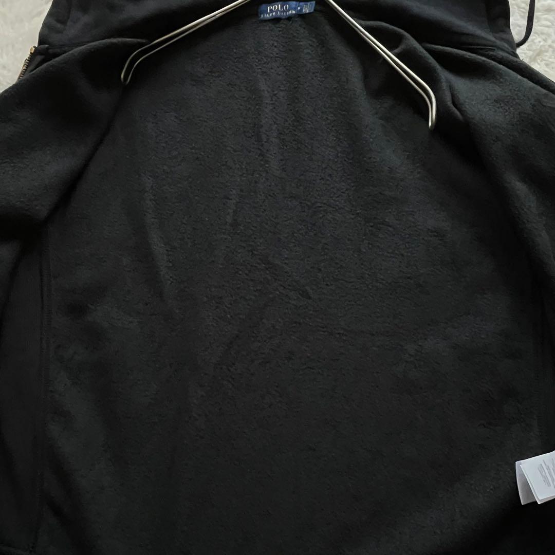 ポロラルフローレン M ゴールドビッグポニー ロゴライン フルジップ