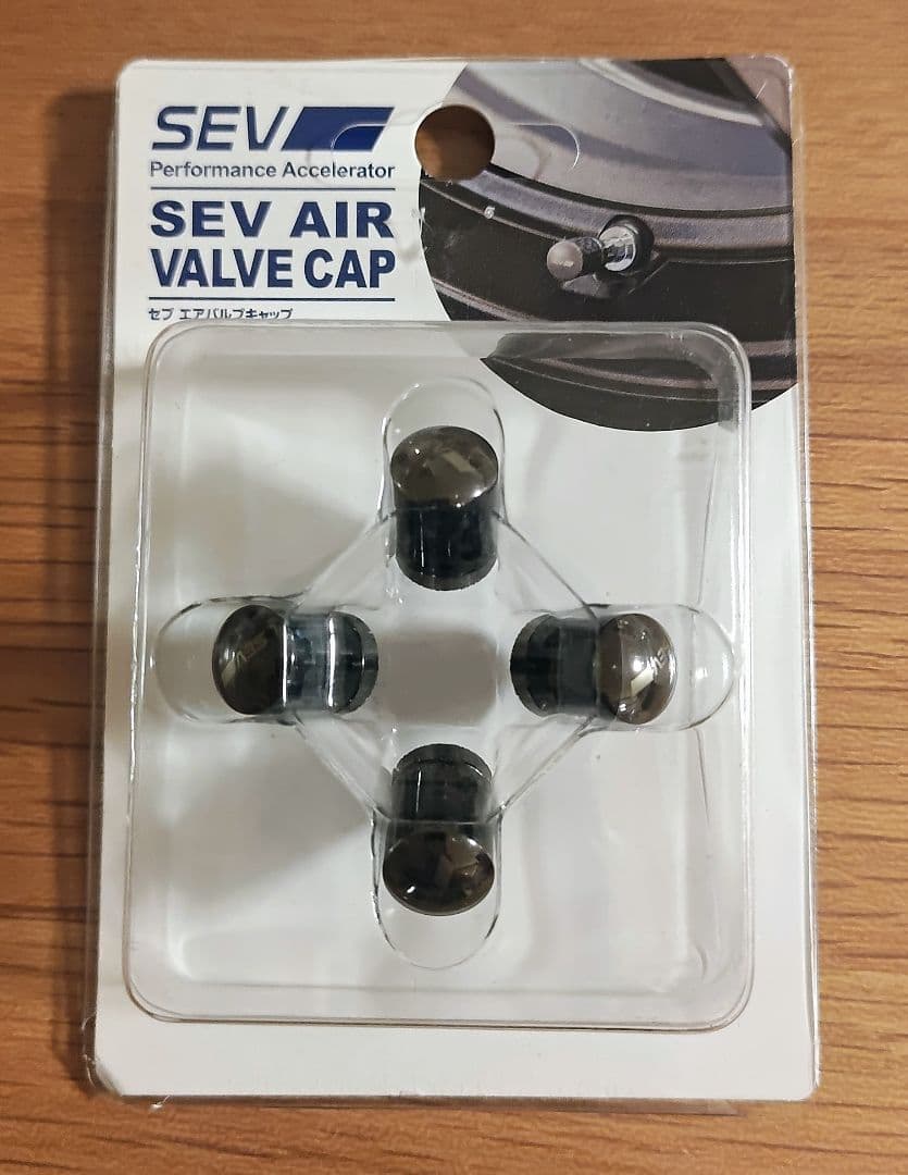 SEV AIR VALVE CAP セブ エアバルブキャップ 4個セット
