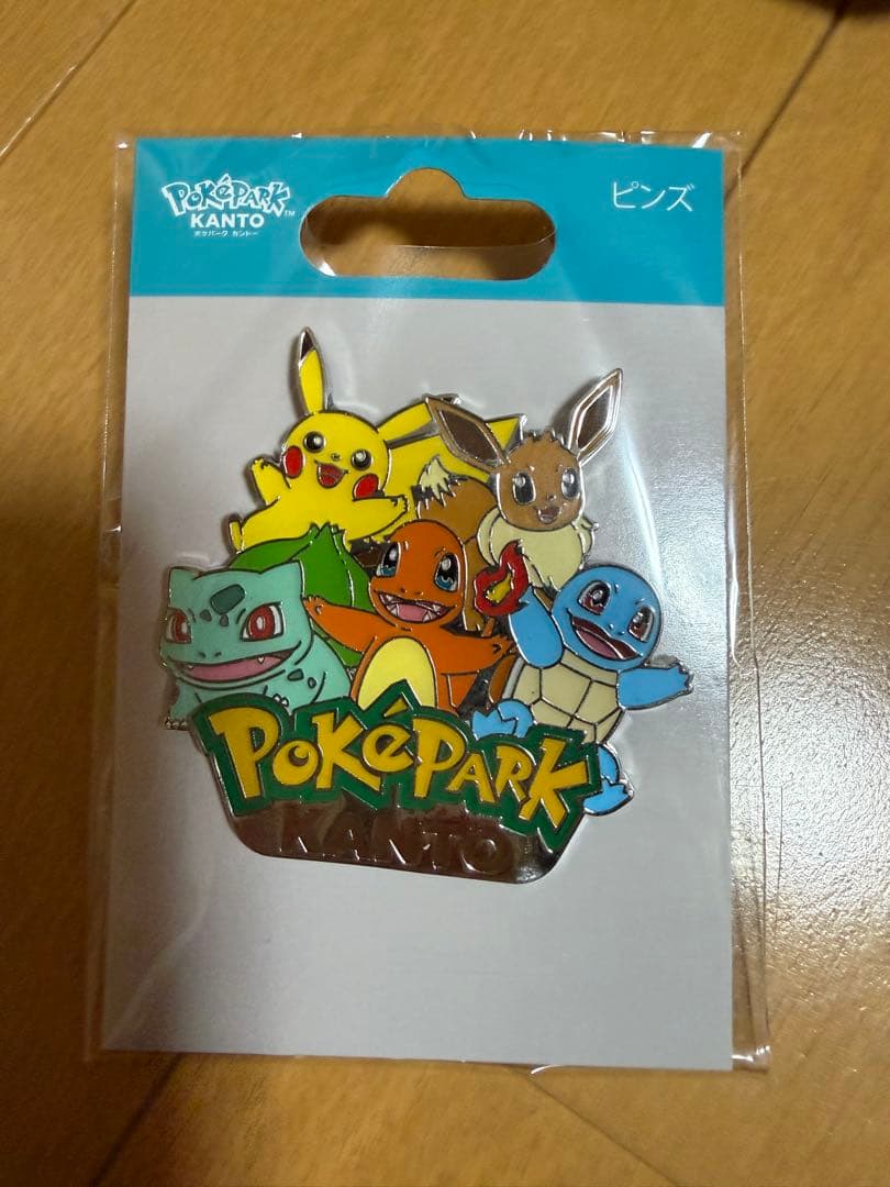 ポケパーク オープン記念 ピンズ 限定品 御三家 ピカチュウ イーブイ