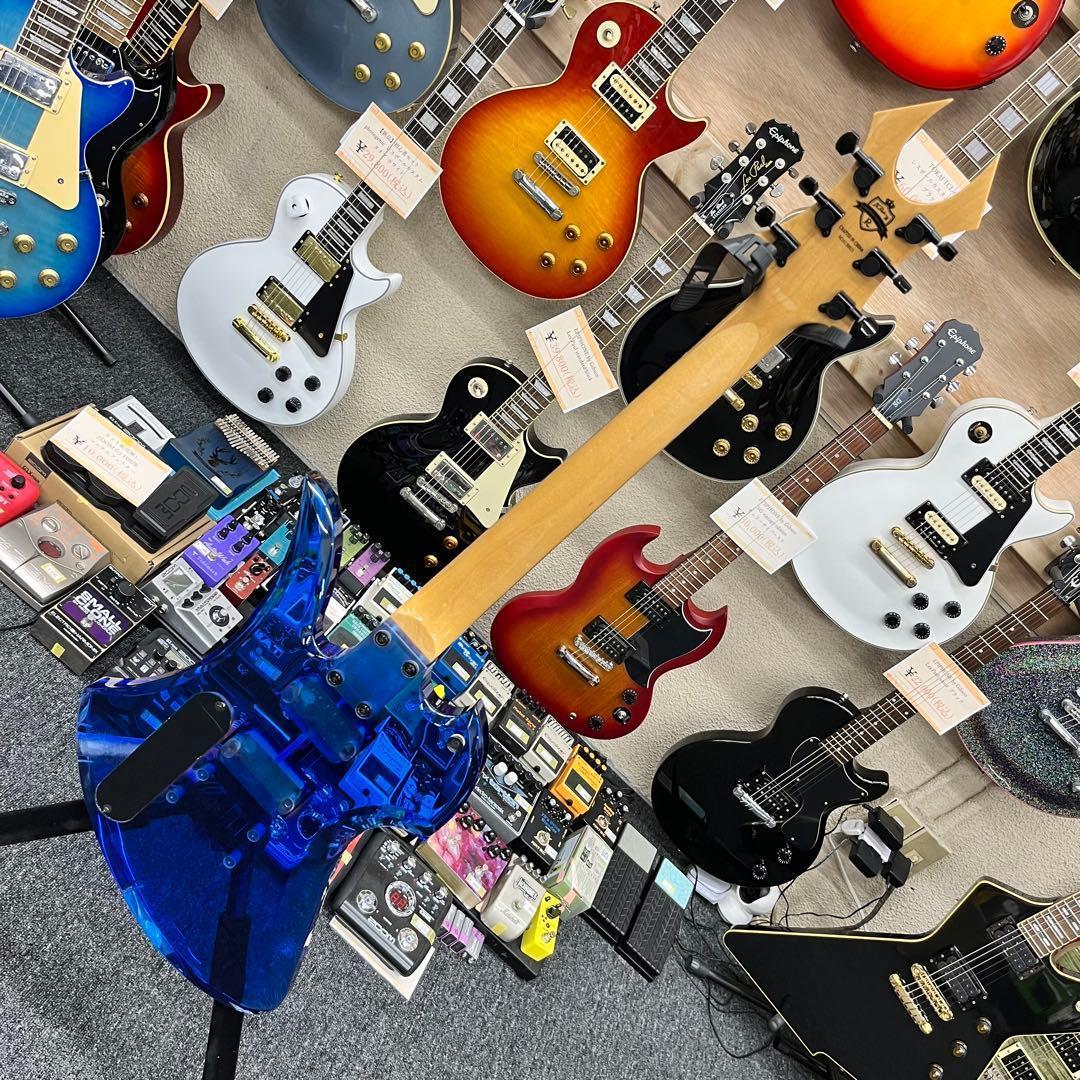 【11142】B.C.Rich Mockingbird Acryl Blue