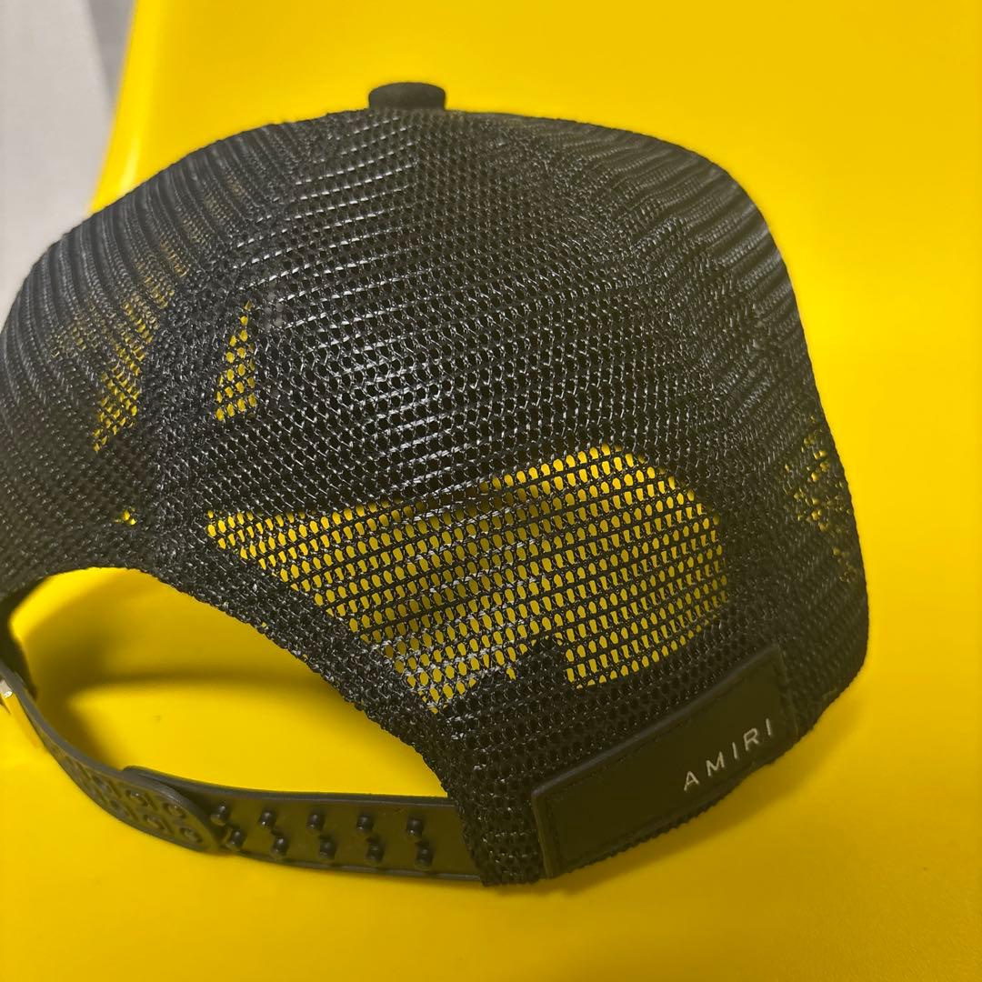 AMIRI ブラック トラッカーキャップ - メルカリ