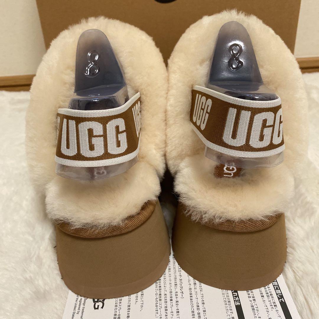 ☆本物保証☆UGG ファンケットUS8 25㎝ チェスナット 新品未使用 完売