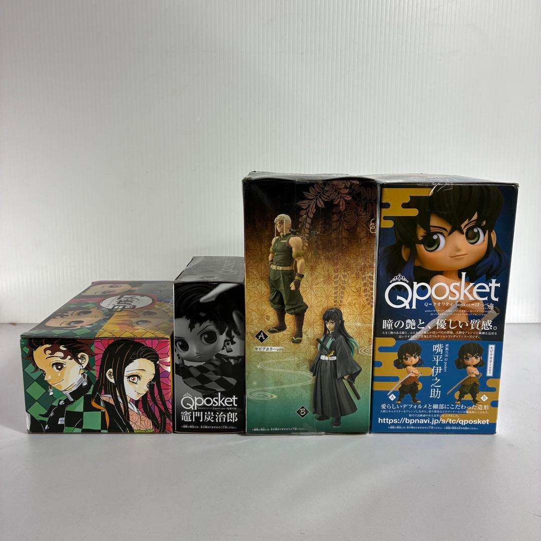 041 Qposket 鬼滅の刃 炭治郎 フィギュア アニメ 4点おまとめ - メルカリ