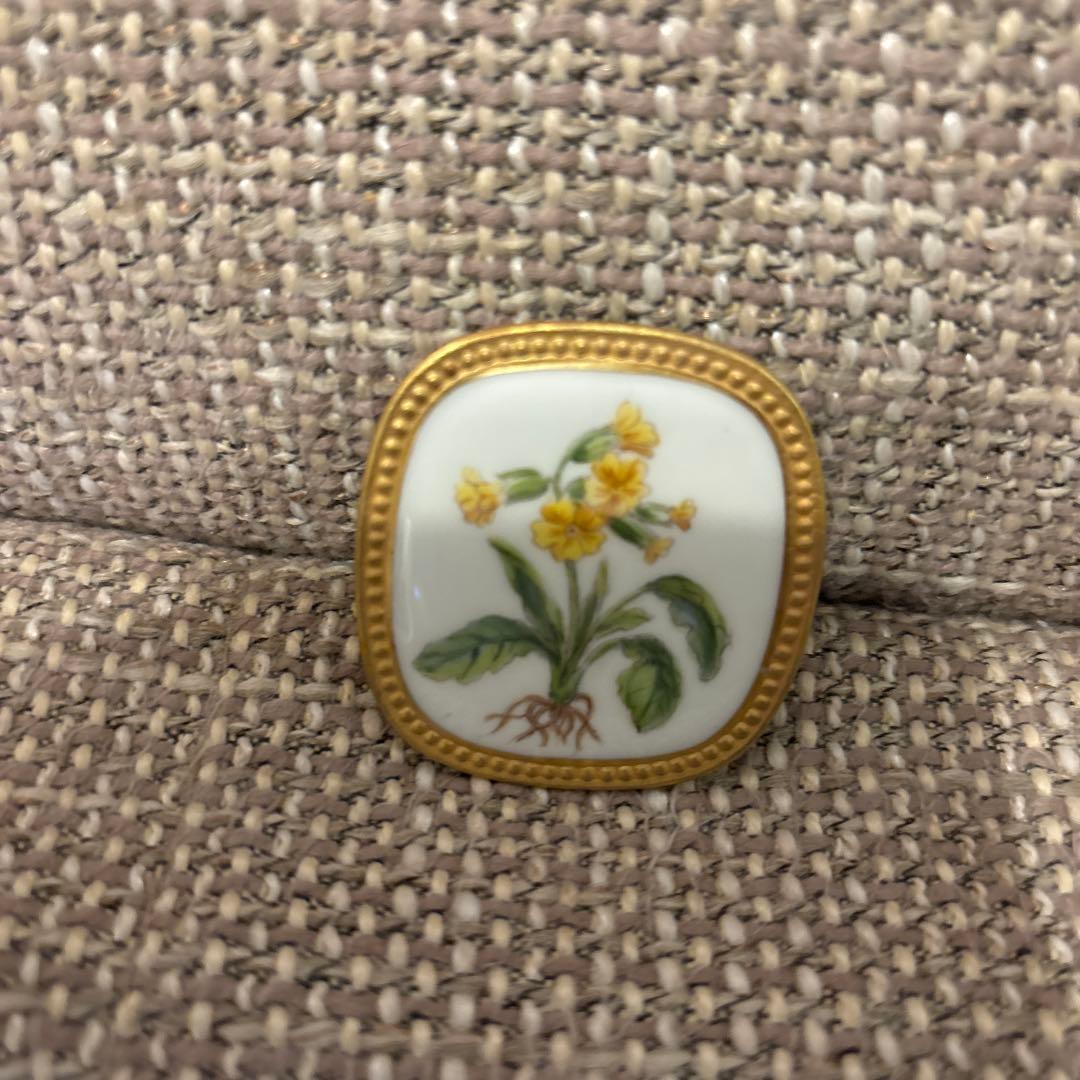 希少◎ ロイヤルコペンハーゲン フローラダニカ ブローチ フラワー 925S