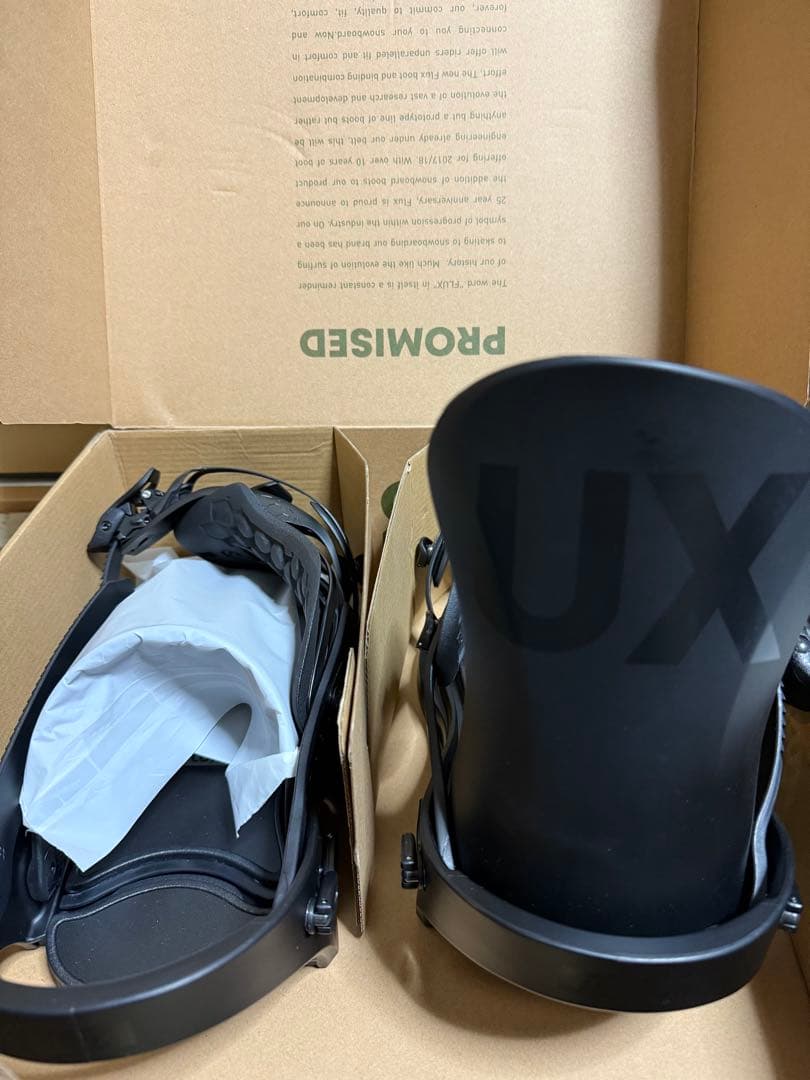 FLUX UX ブラック ビンディング SR