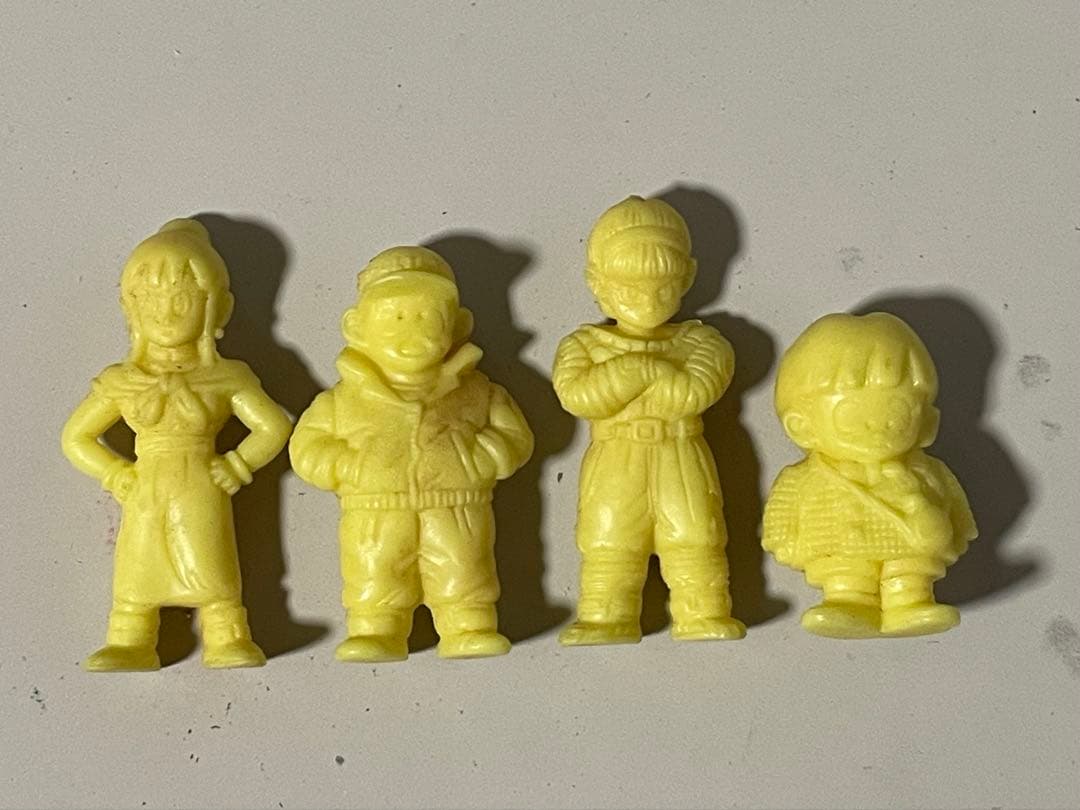 05026 ドラゴンボール ドラ消し 消しゴム 黄色 4体セット