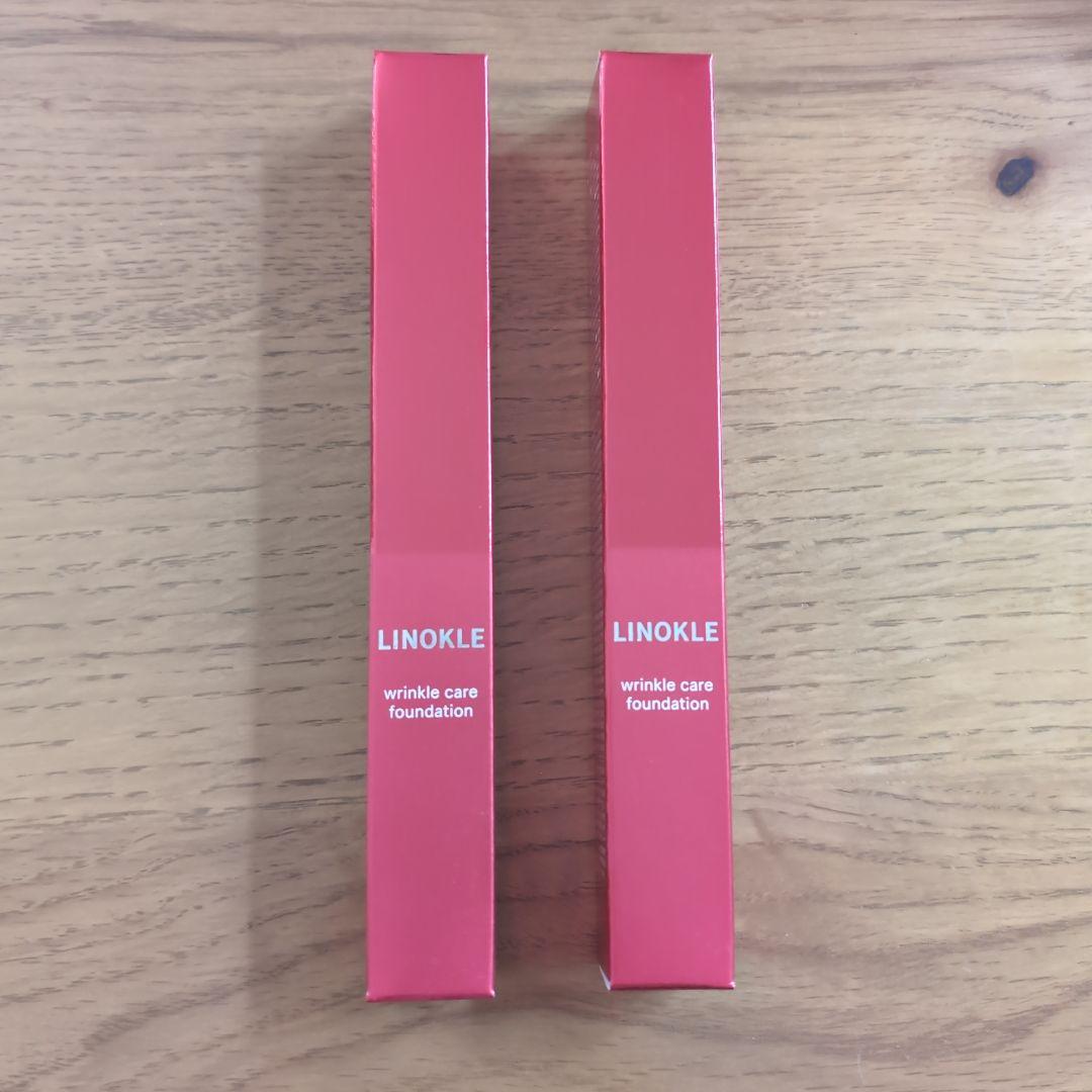 LINOKLE しわケアファンデーション 2個セット