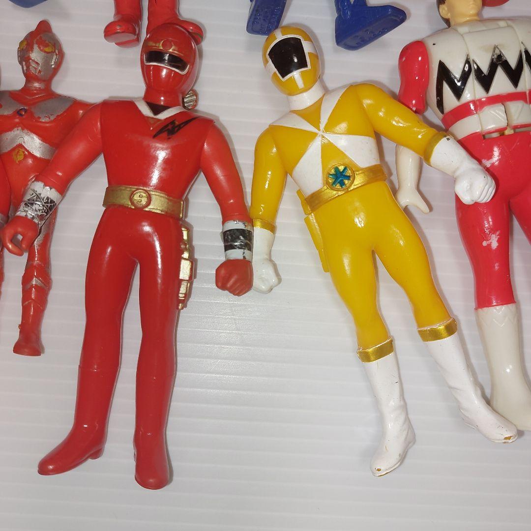 特撮、戦隊ヒーロー、ウルトラマン 昔のソフビやフィギュアまとめて