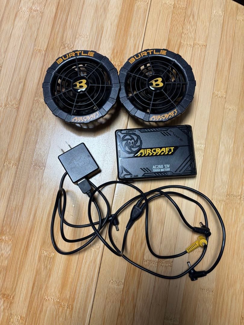 13V空調服　BURTLE AIRCRAFTファンセット　AC260