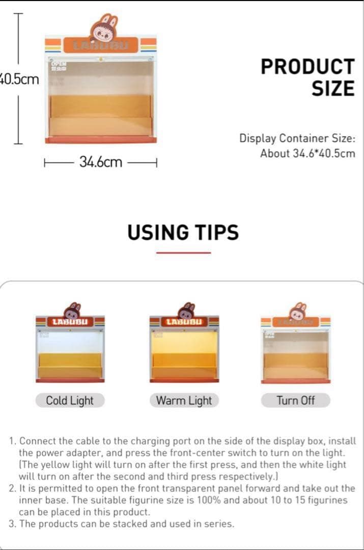 m*☆様 THE MONSTERS Wackymart ラブブ付きコンテナ ケー - メルカリ