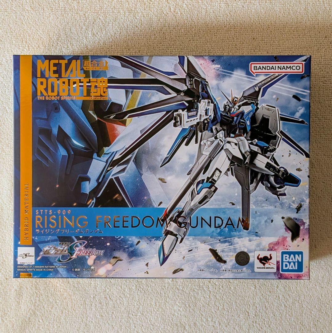 【新品】L ROBOT魂 SIDE MS ライジングフリーダムガンダム