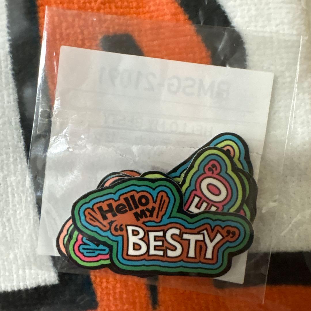 BE:FIRST HELLO MY BESTY タオル ステッカーセット - メルカリ