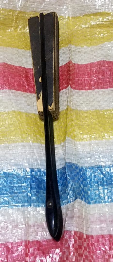 骨董品　扇子　豊臣秀吉　拝領　金箔扇子