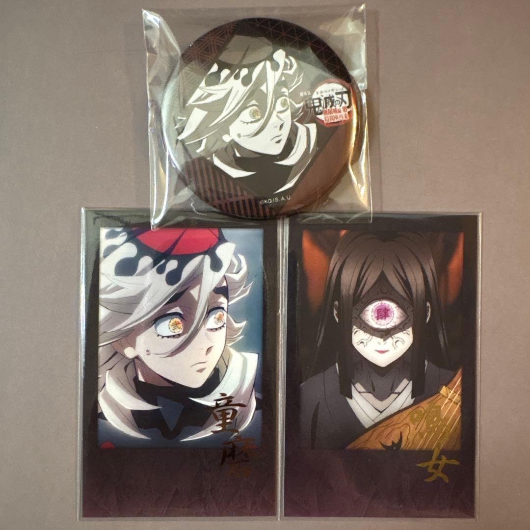 鬼滅の刃 ダイニング 第四期 お楽しみくじ チェキ風ブロマイド 缶