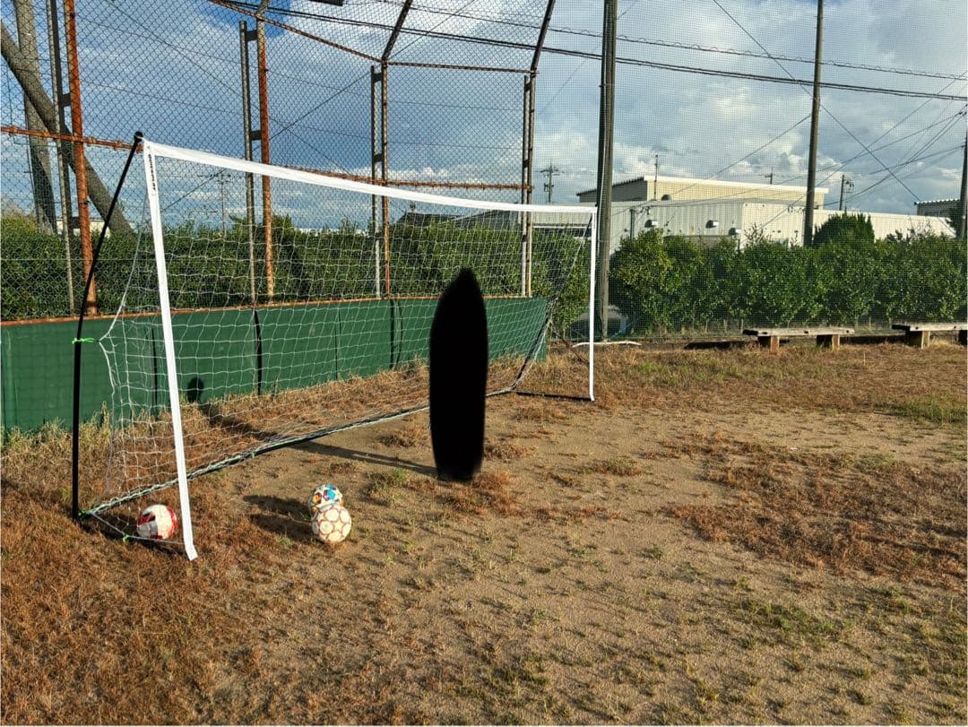 [クイックプレイ] 組立ELITEシリーズ ポータブル サッカーゴール4.9m