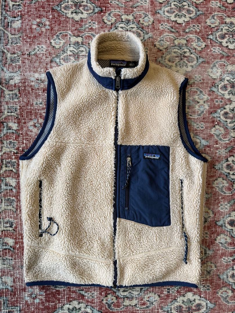 00s パタゴニア レトロX ベスト ベージュ USA製 FA00 初期型 PATAGONIA/パタゴニア W's Classic Retro-X ベスト（ベスト