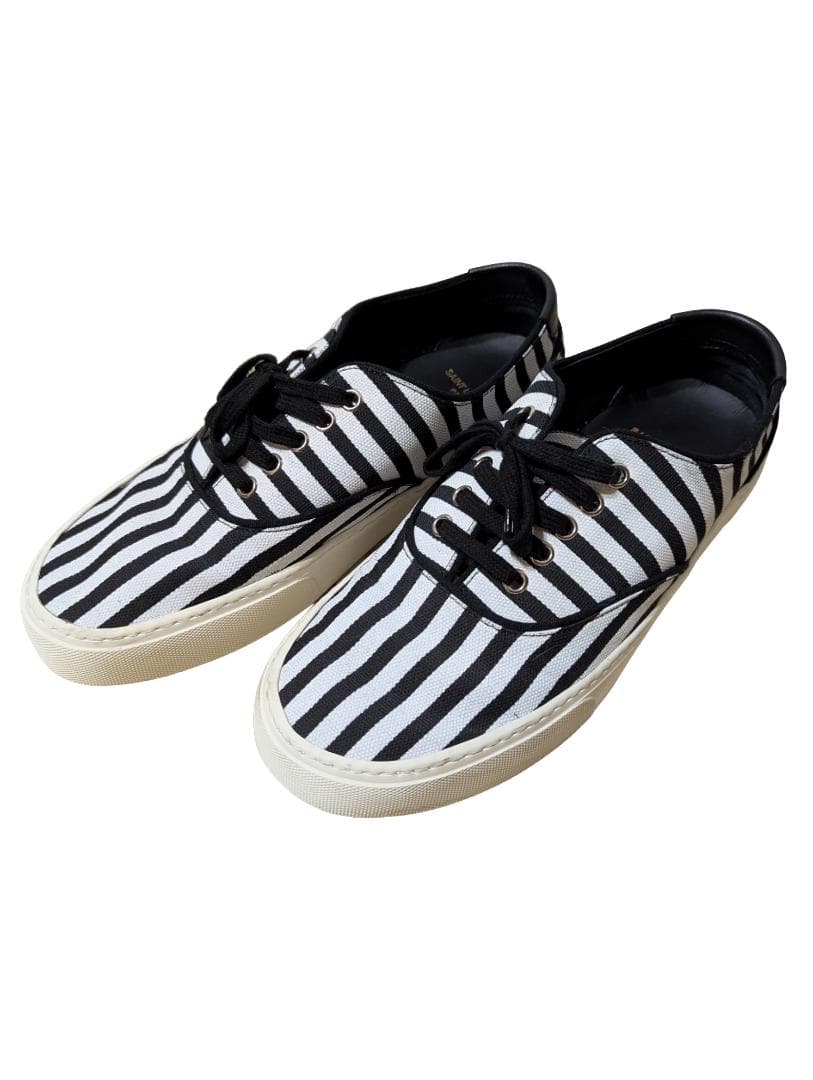 SAINT LAURENT ストライプスニーカー