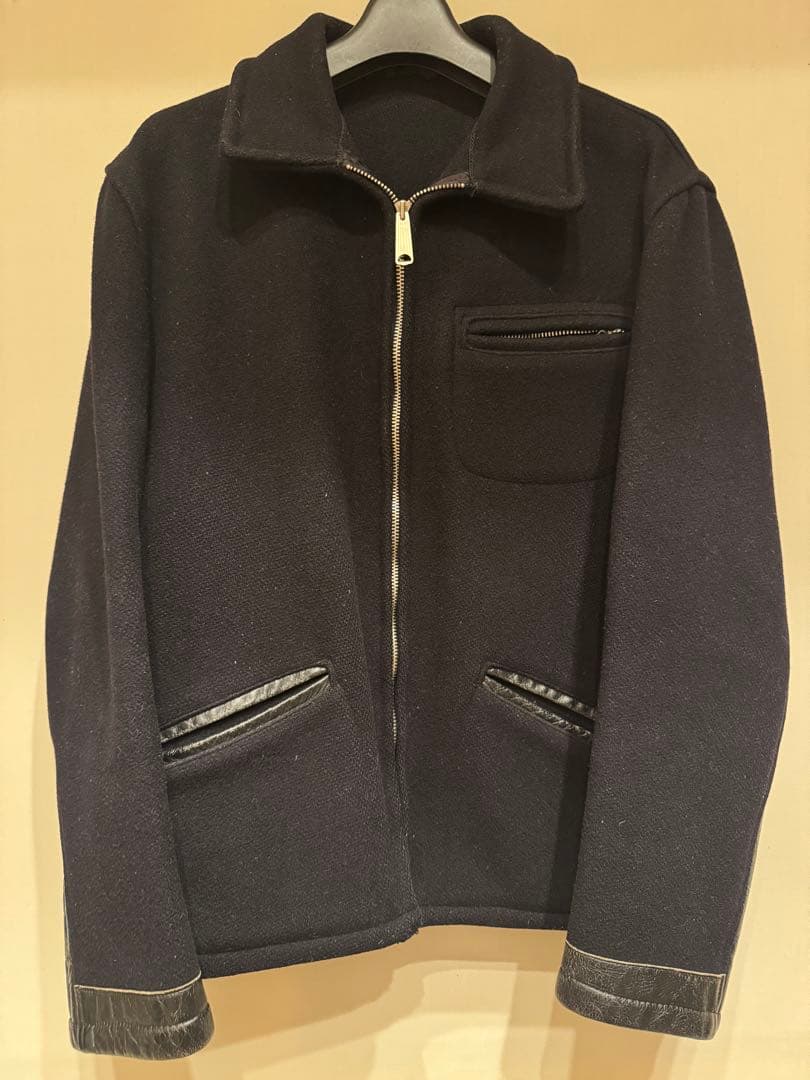 50s HERCULES ヘラクレス　ウールレザー　スポーツジャケット