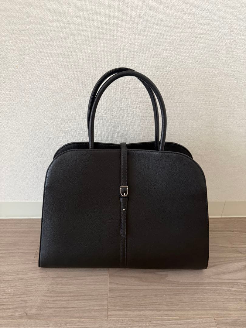 【MONOROW】BLANC LARGE BAG -BLACK-