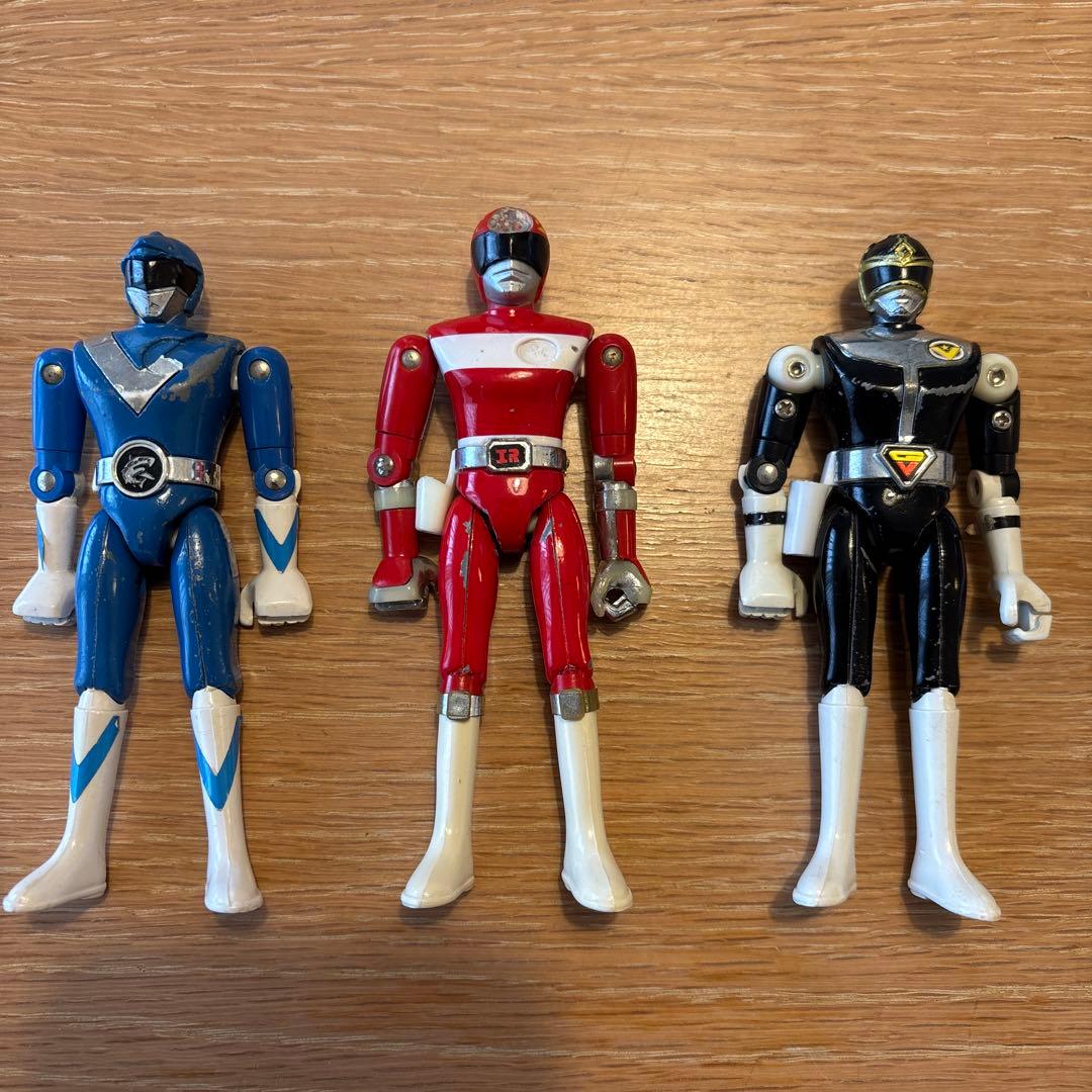 ポピー　超合金　フィギュアセット　電磁マン　サンバルカン　ゴーグルファイブ