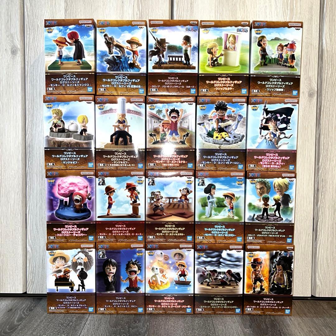 ワンピース　ワーコレ　ログストーリーズ　まとめ売り　フィギュアセット　20点