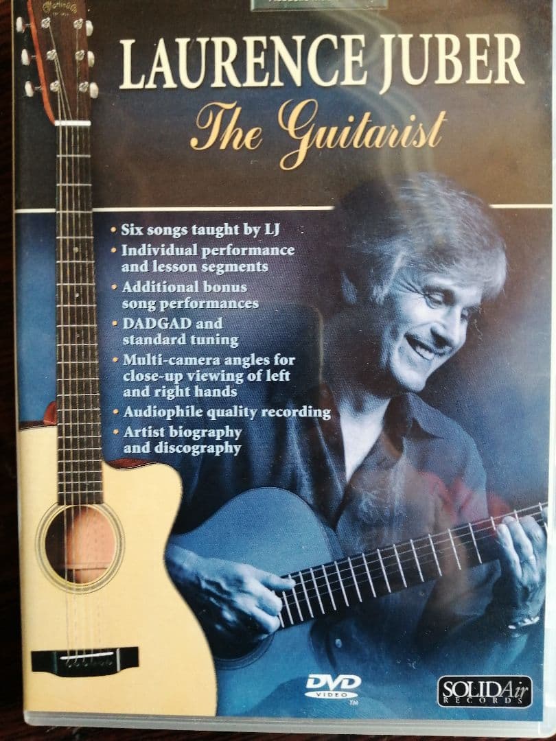 Laurence Juber ローレンス・ジュバー教則DVDサイン入 LAURENCE JUBER / ローレンス・ジューバー商品一覧｜ディスクユニオン