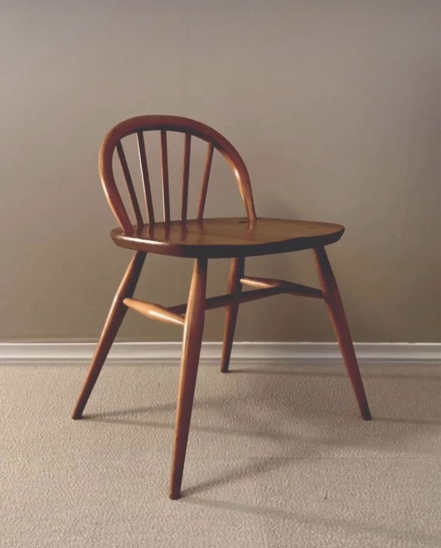 ゆり【超希少】ERCOL(アーコール) / ドレッサーチェア