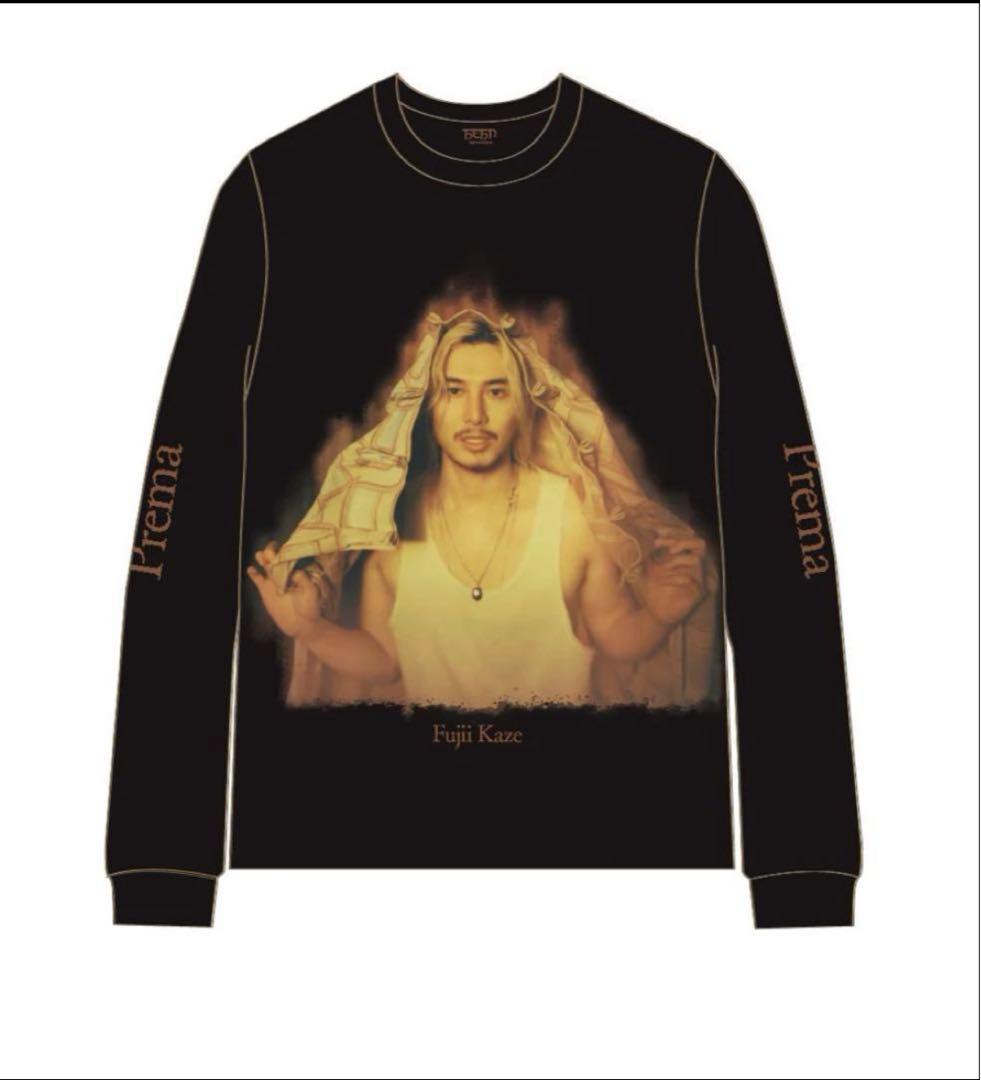 Fujii Kaze 藤井風Prema ロンTブラックXLサイズ黒プレマおまけ付