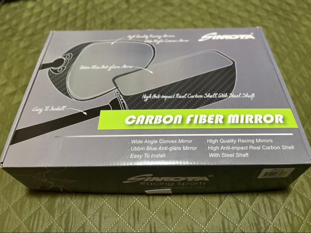 カーボン　ブルーミラー SIMOTA