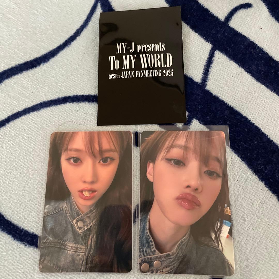 aespa JAPAN FANMEETING 2025 ランダムフォトカード - メルカリ