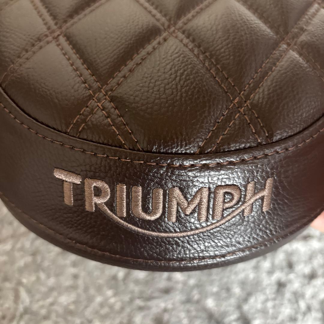 TRIUMPH ベンチシート キルティングシート ブラウン A9708614 - メルカリ
