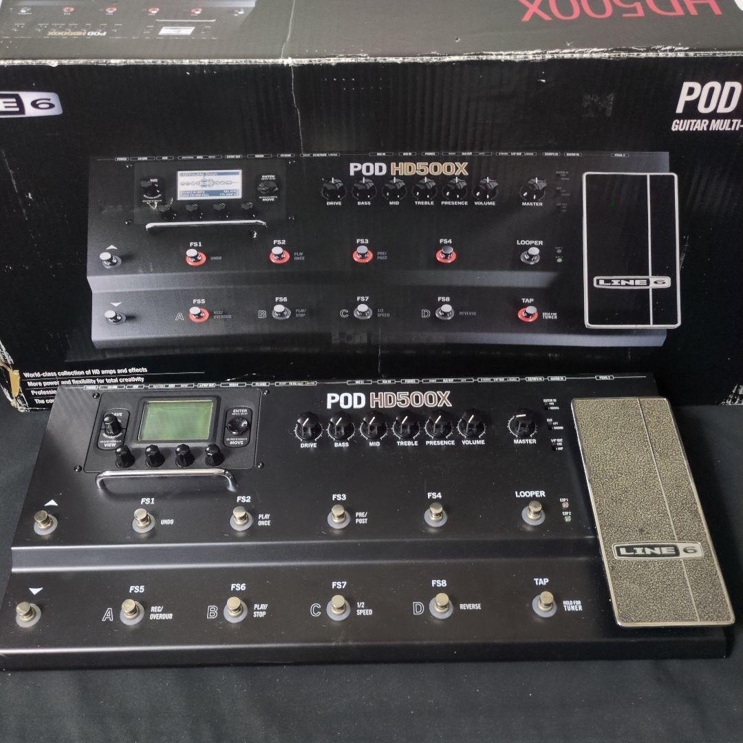 ギター LINE6 POD HD500X